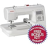 Janome Memory Craft 200E Embroidery Machine With Free Bonus Accessories!