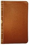 The Holy Bible: English Standard Version, Compact Edition (Premium British Tan Bonded Leather, Red Letter Text)