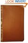 The Holy Bible: English Standard Version, Compact Edition (Premium British Tan Bonded Leather, Red Letter Text)