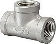 Stainless Steel 304 Cast Pipe Fitting, Tee, Class 150, 1/4" NPT Female