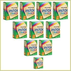 FujiFilm Instax Instant Film Twin Pack - 10 Twin Packs by 