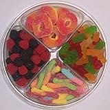 Scott's Cakes 4-Pack Gummie Bears, Sour Inch Worms, Peach Rings, & Raspberry & Blackberries
