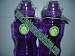 New Wave 2 Purple 1 Liter Eastar BPA Free Water Bottle