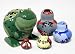 Rainforest Frogs Russian Nesting Doll 5pc/4"