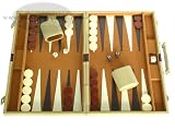 Deluxe Backgammon Set - Camel -15x10