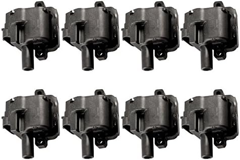 Set of 8 Ignition Coil Cadillac CTS, Chevrolet C3500, Avalanche 2500, Corvette, Suburban 2500, Camaro Z28 SS, Silverado 2500 3500, GMC Savana 3500, Sierra 2500 3500, Yukon, Pontiac GTO, Trans Am