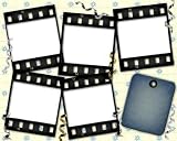 Frame for 5 Photos with Filmstrip and a Tag - 24