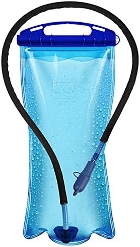Zerd Hydration Bladder for Body Armor Backpack Carriers Camel Back with Drinking Tube Blue Hydration Bladder Carrier