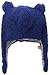 Magnificent Baby Baby Boys' Magnetic Smart Little Bear Fleece HAT, Blueberry, 0-6 Months