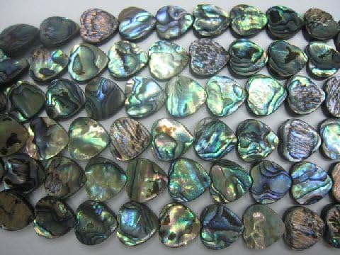 ABALONE HEART 14MM