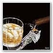 Money To Burn by Michael Godard 11.75"x11.75" Art Print Poster
