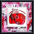 Art Poster Metal Framed Print - Magazine Mania Shoes I - Artist: Addison - Poster Size: 10 X 10
