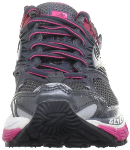 Brooks Women's Glycerin10 W Pink/Black/Silver Trainer 1201121B761 8 UK, 10 US