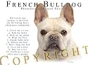 French Bulldog FAWN "Human Trainer" Mouse Pad Dog Mousepad