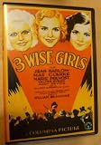 Three Wise Girls 1932 DVD Jean Harlow & Mae Clark [All-Region] NTSC (Pre-Code film)