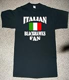 ITALIAN BLACKHAWKS FAN ITALY HOCKEY FAN PRIDE COUNTRY HOCKEY EUROPEAN T SHIRT jersey