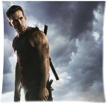 Ryan Reynolds Zippered Pillow Case Cushion Case Pillow Cover 18"x18"(two sides)