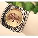 Shensee New Simple Velvet Diamond Bracelet Watch Ladies Watches High Elephant Pattern Black