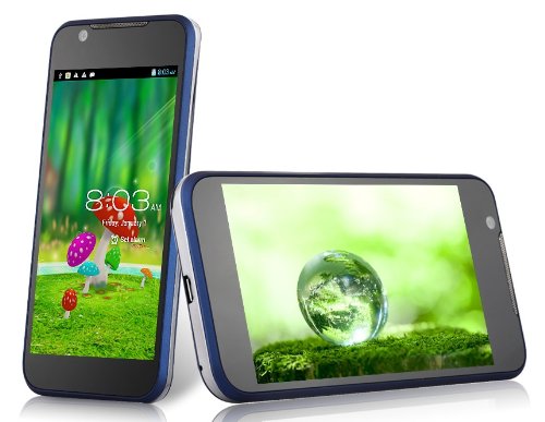 ZTE V956 4.5" Android 4.1 MSM8225Q Quad-core 1.2GHz 3G Smartphone Cell Phone with Wi-Fi, GPS, Capacitive Touch (Blue) On Sale