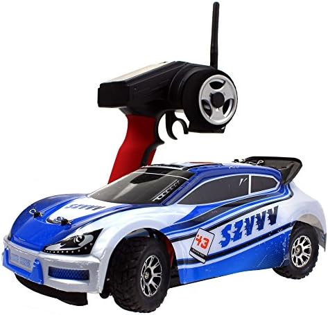 DKRC Wltoys A949 RC Racing Car 4WD 2.4GHz Drift Remote Control Toys Car 1:18 High Speed 50km/h Electronic Off-road Car - Blue