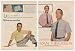 1955 Fred MacMurray Photos Van Heusen Shirts 2-Page Print Ad (23733)