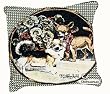 Chihuahua Dog Animal Decorative Throw Pillow 17" x 17"