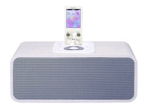 ROCKRIDGE SOUND WALKMAN対応スピーカー ウッドホワイト SG-W20/WH