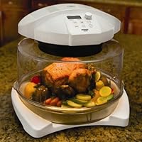 Infrared Halogen Oven Without Extender Ring (White) (11.5H x 15W x 15.5D)