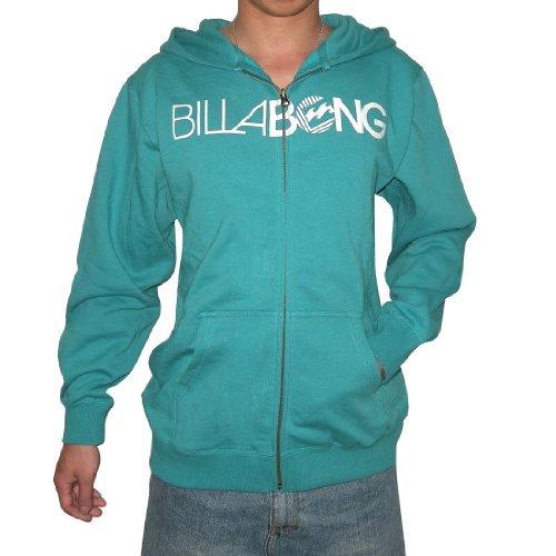 Billabong Boys Warm Surf & Skate Zip-Up Hoodie Sweatshirt Jacket - Grey (Size: S)