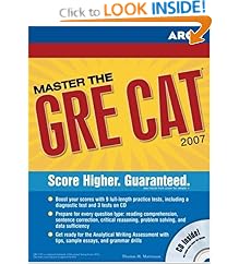Master the GRE, 2007/e w/CD-ROM (Master the Gre)