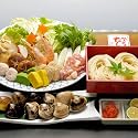 歌行燈の蛤うどんすき「雅」（はまぐりうどんすき　みやび）