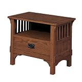 Powell Mission Oak TV/VCR Table