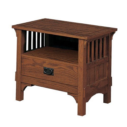 Powell Mission Oak TV/VCR Table