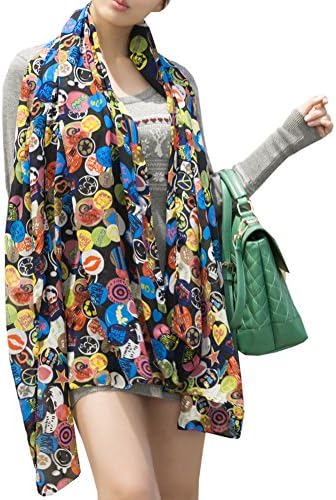 YOLL Retro Women Lady Bohemian Soft Scarf Large Beach Shawl ScarvesX02