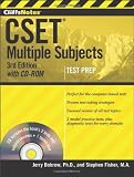 CliffsNotes CSET, with CD-ROM: Multiple Subjects