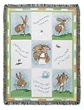 Scene Weavers Pickles Guess How Much I Love You Mini Throw - Nutbrown