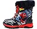 Spider-Man Go Spidey Boy's Light Up Winter Warm Snow Boots Shoes