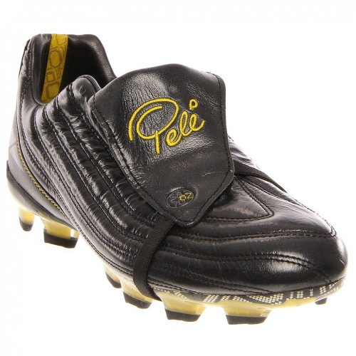 PelÃ© Sports Men's 1962 FG MS Soccer Shoe,Black/Yellow,11 M US