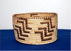 PAPAGO BASKET (Circa 1940)