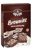 Bauckhof Brownies, glutenfrei, 2-er Pack (2 x 400 g) - Bio