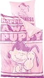 Produkt-Bild: United Labels 116486 - Bettw&auml;sche Peanuts 135cmx200cm / 80x80cm