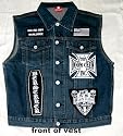 BLACK LABEL SOCIETY BREWTALITY DENIM VEST