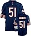 Dick Butkus Navy Reebok EQT Replithentic Throwback Chicago Bears Youth Jersey - Small (8)