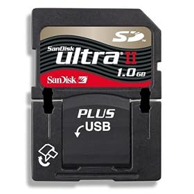 SANDISK 1GB ULTRA ll SD PLUS USB