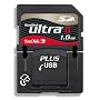 SANDISK 1GB ULTRA ll SD PLUS USB