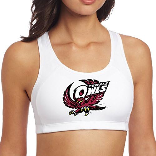 GBABY3 Women's Temple University Owls Sports Vest White Size S