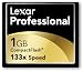 Electronics : Lexar 1GB 133X Professional CF Card