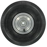 51jsptTHl0L. SL160  Marathon Industries 20210 10.5 Inch 5/8 Inch Bore Air Filled Pneumatic Hand Truck Tire With Sawtooth Tread   Universal Fit