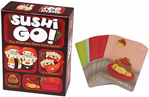 Sushi Go! Board Game The Pick And Pass Cards Game 2-5 Players Family Game For Children With Parents Free Shipping
