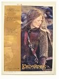 Lord of The Rings Artist Ad Proof LOTR Miranda Otto